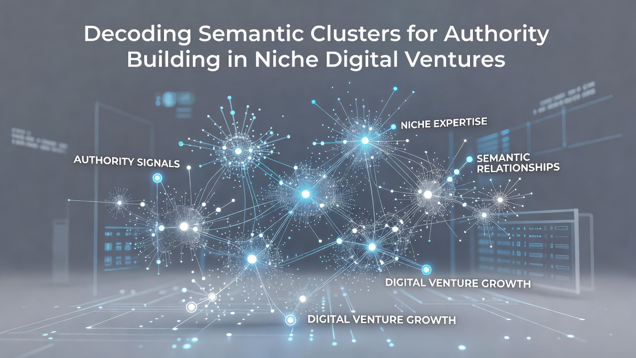 Decoding Semantic Clusters for Authority Building in Niche Digital Ventures