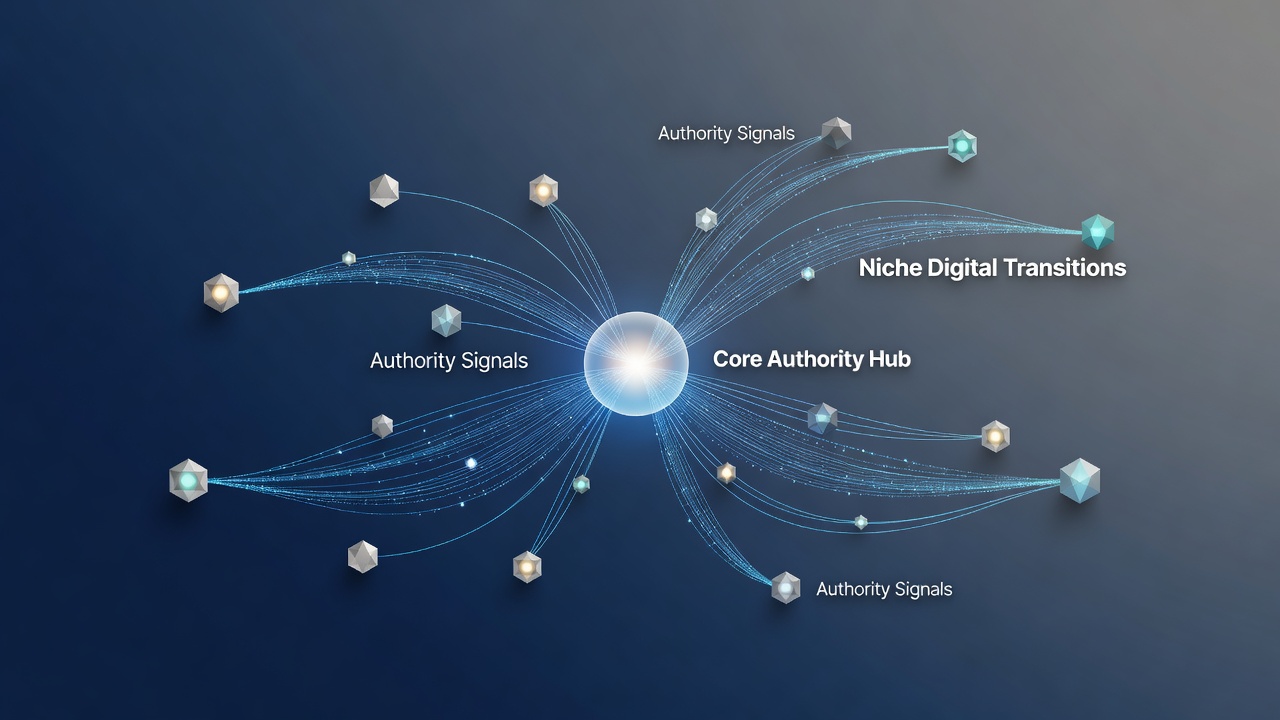 Exploring Citation Networks in Niche Digital Transitions and Their Effects on Authority Signals